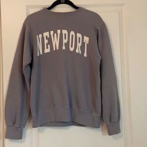 brandy melville new port sweatshirt